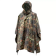 Пончо тактичне Mil-Tec One size Камуфляж Плащ-палатка RipStop PONCHO PE R/S 780GR. FLECKTARN (10630021) - зображення 1