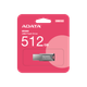 Флеш-накопичувач ADATA USB 3.2 UV 350 512Gb Silver (AUV350-512G-RBK) - изображение 2