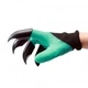 Рукавички граблі садові Garden Genie Gloves, пластикові наконечники кігті - зображення 7
