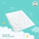 Одеяло детское Sei Design DeLuxe Панда Всесезонное 100х135 см Антиаллергенное волокно Белое (4820227281886) - изображение 10