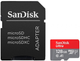 Карта памяти SanDisk microSDXC Ultra 128GB Class 10 UHS-I A1 + SD-adapter (SDSQUAB-128G-GN6MA) - изображение 1