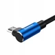 Кабель USB Baseus MVP Elbow MicroUSB 2м, Blue (CAMMVP-B03) - зображення 3