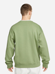 Світшот оверсайз чоловічий Nike Solo Swoosh Fleece Crewneck "Oil Green" DX1361-386 M Зелений (196155010503) - зображення 2