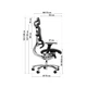 Офісне крісло GT Racer X-801A Gray (X-801A Gray (W-80)) - зображення 10
