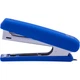 Степлер Buromax RUBBER TOUCH 10,12 листов 107х25х54 мм, синий (BM.4128-02) - изображение 1