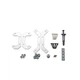 Кулер для процессора JONSBO HX4170D White - изображение 7