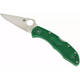 Ніж Spyderco Delica 4 Flat Ground ACX 390 Green (C11FPGR) - зображення 3