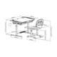 Парта со стулом FunDesk Littonia Grey (222529) - изображение 10