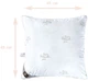 Подушка IDEIA Super Soft Classic 45x45 см в пакете Белая (482022728284009) - изображение 5