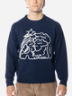 Джемпер чоловічий Taikan Joshua Frogs Knit Sweater "Navy" TK0016.NVY L Темно-синій (840349701905) - зображення 1
