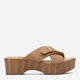 Женские шлепанцы кожаные Lasocki DOLTO WI30-423198 5904862832753 37 23.3 см Коричневые (5904862832807) - изображение 1