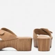 Женские шлепанцы кожаные Lasocki DOLTO WI30-423198 5904862832753 37 23.3 см Коричневые (5904862832807) - изображение 6