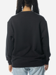 Світшот оверсайз жіночий Adidas Adicolor Classics Oversized Sweatshirt W "Black" IK6605 S-M Чорний (4066763390907) - зображення 2