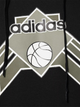 Bluza męska z kapturem oversize Adidas Basketball Hoodie "Black" IV9692 S Czarna (4067886988668) - obraz 5