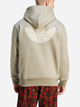 Bluza męska z kapturem oversize Adidas Premium Graphic Hoodie "Silver Pebble" IV9697 S Beżowa (4067886969315) - obraz 2