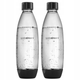 Butelki Sodastream 2szt. 1L Black - obraz 1