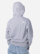 Bluza damska z kapturem krótka The North Face Essential Hoodie W "Light Grey Heather" NF0A7ZJDDYX XS Szara (196247664775) - obraz 2