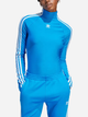 Спортивний лонгслів жіночий adidas Adilenium Tight Long Sleeve W "Blue Bird" IV9330 XS Блакитний (4067886944954) - зображення 1