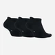 Набор мужских носков коротких Nike Jordan Brand Jumpman No-Show SX5546-010 38-42 3 пары Черный (659658598843) - изображение 2