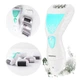 Епілятор Gemei GM-7006 green бездротовий професійний / бритва / триммер / пемза - зображення 10