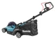 Газонокосарка акумуляторна Makita LM003G BEO2 (38 см, 20-75 мм, 40 л, BL, XGT 40 В, комплект) - зображення 8