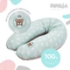 Подушка для беременных и кормления Papaella 30х170 см Корона Мятно-бежевая (4820227284993) - изображение 2