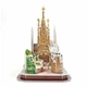 Пазл Cubic Fun Трехмерная головоломка-конструктор City Line Barcelona (MC256h) - изображение 5