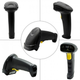 Сканер штрих-кодів Qoltec Laser barcode scanner 1D 2D Black - зображення 4