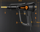 Зварювальний апарат для пластику Renew Force 70 W чорний WG-X90 - зображення 8