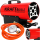 Тепловая пушка газовая Kraft&Dele KD11703 15 кВт - изображение 1