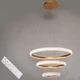 Люстра Світлодіодна LED DIASHA MD77017-600+400+200G з диммером 100BT золото - зображення 1
