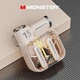 Бездротові Bluetooth TWS Навушники Monster XKT15 Ivory, Бежеві - зображення 2