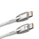 Кабель Baseus Glimmer Series 1 m Type-C- Type-C CADH000702 белый - изображение 2