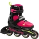 Роликові ковзани Rollerblade Microblade 2023 pink-light green 36.5-40 07221900-8G9 - зображення 1