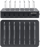 6-portowa uniwersalna ładowarka Manhattan 50W USB Charging Station Czarna (766623102186) - obraz 4