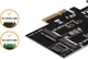 Плата расширения Frime PCI-E x4 to M.2 (B & M Key) NGFF (ECF-PCIEtoSSD001.LP) - изображение 3