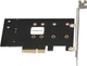Плата расширения Frime PCI-E x4 to M.2 (B & M Key) NGFF (ECF-PCIEtoSSD001.LP) - изображение 6
