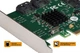 Плата расширения Frime PCI-E x1 to 4 x Sata III, 88SE9215 (ECF-PCIEto4SATAIII002) - изображение 3