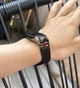 Ремінець металевий MiJobs Milanese Loop Magnet clasp для браслета Xiaomi Mi Band 3/4/5/6 Black (mrk2520) - зображення 2
