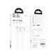 Кабель MagSafe 3 на Type-C для заряджання MacBook HOCO Stone magnetic charging cable (140W, 2m, магнітний). White - зображення 9