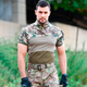 Тактическая футболка Han-Wild HW021 Camouflage CP 2XL - изображение 2