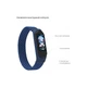 Ремінець до фітнес браслета Armorstandart Braided Solo Loop для Xiaomi Mi Band 4/5/6 Blue size L (ARM58758) - зображення 4