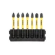 Набор бит DeWALT в касете для Tough Case, FlexTorq, L=57 мм, Рh1-2шт,Рh2-3шт,Рh3-2шт. (DT70818) - изображение 1