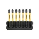 Набор бит DeWALT в касете для Tough Case, FlexTorq, L=57 мм, Рz1-2шт,Рz2-3шт,Рz3-2шт. (DT70822) - изображение 1