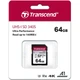 Карта пам'яті Transcend 64GB SD class 10 UHS-I U3 4K (TS64GSDC340S) - зображення 2