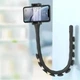 Держатель для телефона с присосками Cute Worm Lazy Holder Червь с поворотом на 360 градусов Черный - изображение 1