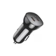 Зарядное устройство Choetech car 2хUSB-C 40W PD black (TC0008-BK) - изображение 1
