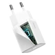 Зарядное устройство Baseus Super Si Quick Charger 1C 20W EU White (CCSUP-B02) - изображение 2