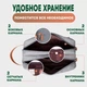 Чоловіча Дорожня Косметичка Органайзер Сумка для косметики та туалетного приладдя, сіра - зображення 8