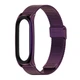 Металевий ремінець Міланська Петля Milano Jobs Xiaomi Mi Band 6/5/4/3 фіолетовий (mrk3069) - зображення 1